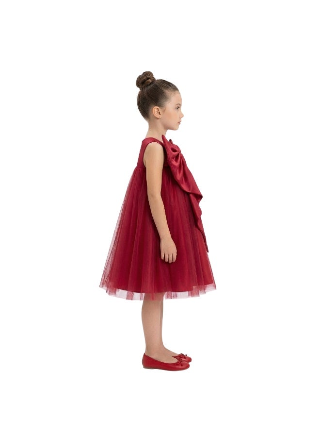 D'Daniela Bow Accent Dress - Image 3